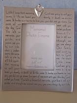 Memorial Picture Frame