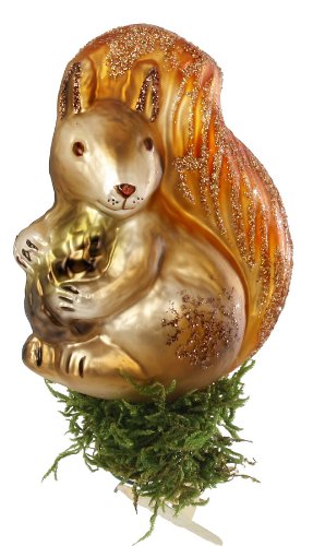 Inge-Glas Fairytale Squirrel Christmas Ornament Inge-Glas Fairytale Squirrel Christmas Ornament