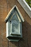 Weathered Grey Victorian Bat House