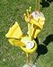 Baby Beeks Garden Stake Decor Yard Art Yellow Geeky Beeks