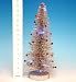 Outdoor Living : Table Top Silver Glitter Xmas Tree With Led Lights - Battery-Op (780050)