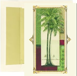 Palm Tree Warm Weather Christmas Cards -