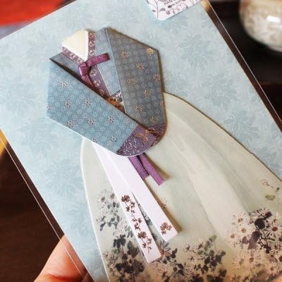 Chrysanthemum Hanbok Card (030-0005)