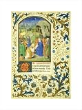 The Adoration of the Magi: Book of Hours (Detail) by Simon Marmion,14.8 in. x 20 in.