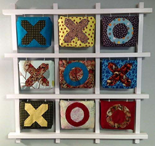 Tic-Tac-Toe Art Quilt