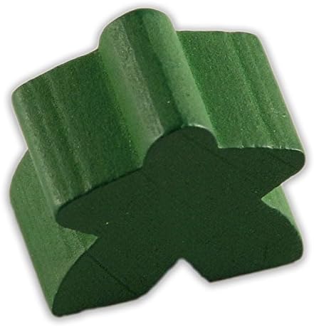 Spiel Pro Standard Meeples - Green (16mm) - 10 pc