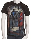 Marvel Mens Spiderman Walking in Darkness Short Sleeve T-Shirt