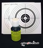 Produkt-Bild: 50ml Br&uuml;nierung von Klever Ballistol Schnellbr&uuml;nierung + 5 orig. shoot-club Zielscheiben mit 250g/m&sup2;