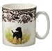Spode Woodland Hunting Dogs 9-Ounce Mug, Black Labrador