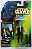 STAR WARS - HAN SOLO - POWER OF THE FORCE - GREEN CARDED - ACTION FIGUREIMAGE