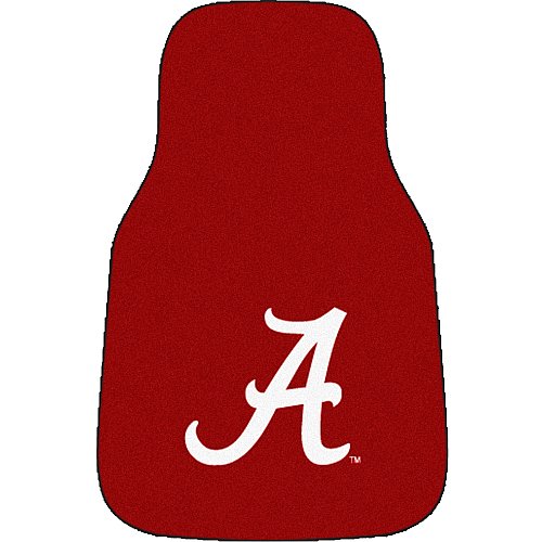 Fanmats Alabama Crimson Tide Carpeted Car Mats