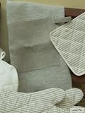 Linen Chef's Apron Natural Satin