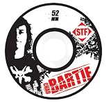 Bones Wheels Pro Street Tech Formula Skateboard Wheel Set (52mm, Chad Bartie)