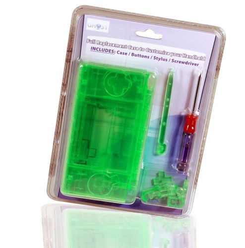 Clear Green Case for Nintendo Ds Lite