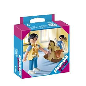 Playmobil 4744 Special Mother with Baby & Rocking Horse