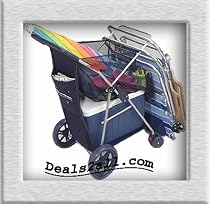 Deluxe Wonder Wheeler Beach Cart 2008 Model