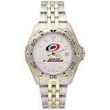 LogoArt Carolina Hurricanes Men's All-Star Stainless Steel Watch
