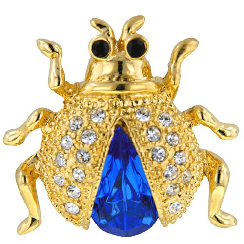 Buy Gold Plated Beetle Animal Pin Brooch online at Discounted New and Used prices. Delivered to your door with Off-The-Bookshelf.