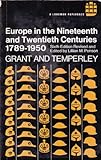 Europe in the nineteenth and twentieth centuries (1789-1950)