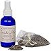 Fat Squirrel Herbals, LLC Lavender Mist Home Aromatherapy Body and Room Spray in Cobalt Blue Glass with Organic Lavender Sachet