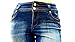 LA CHULA WOMENS PLUS SIZE BLUE CAPRI Acid Wash denim jeans Stretch HIGH WAIST