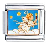 Guardian Angel Pugster Italian Charm Bracelet
