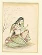 Decorative Painting Miniatures Art Drawings with Water Color on Paper 5.75 x 8 inches