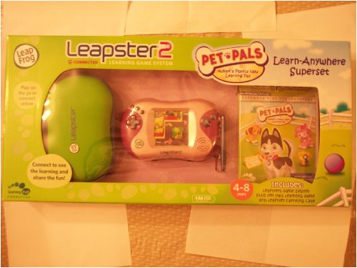 Leapster 2 Pink Learning Game System with Pet Pals Game & Case
