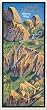 Yosemite National Park Panoramic Hiking Map