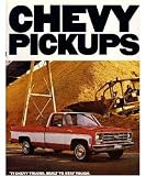 1977 CHEVROLET PICKUP TRUCK Sales Brochure Book