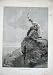 1881 Lady Waving Cliff Climbing Sea Family Fine Art