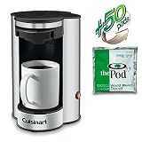 Cuisinart ® Commercial 1-cup Coffeemaker - Stainless Steel (includes 50 World Blend Decaf Pods)