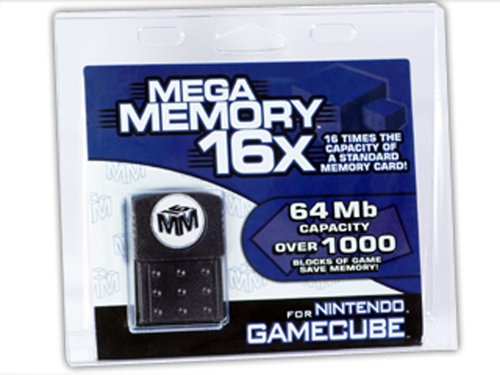 Childrens Toyshop  Video Games : Datel 16X Mega Memory Card (Gamecube