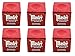 Master Half Dozen Red Pool Cue Chalk