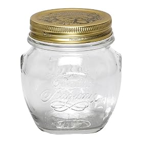 Bormioli Rocco Quattro Stagioni Anphora 10 1 8 Ounce Canning Jar, Set of 12 by BORM9
