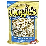 Oogies Gourmet Popcorn, White Cheddar, 5-Ounce Bags (Pack of 15)