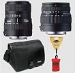 AF 18-50/3.5-5.6 & 55-200/4.0-5.6 DC 2 Lens Kit F/Canon EOS Digital SLRs