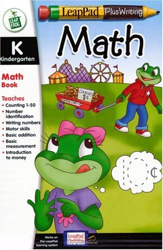 LeapPad Plus Writing Kindergarten Math Book Plus Software