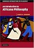 An Introduction to Africana Philosophy (Cambridge Introductions to Philosophy)
