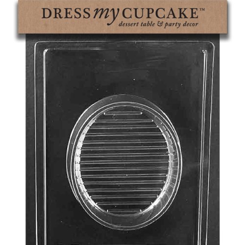 Dress My Cupcake DMCE228BSET Chocolate Candy Mold, Bunny in Basket Pour Box, Piece 2 of 2, Set of 6