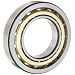 SKF Light Series Angular Contact Ball Bearing, Universal Mounting, ABEC 1 Precision, 40° Contact Angle, Open, Brass Cage, Normal Clearance