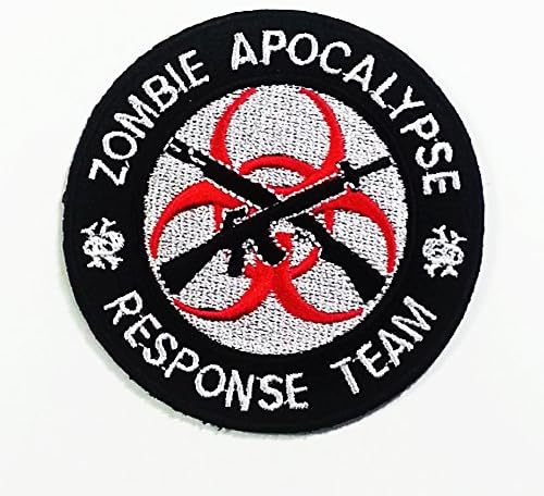 Zombie Hunting Apocalypse Response Team Iron on Patch