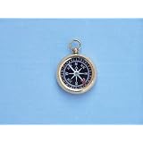Brass Beveled Black Faced Compass 2 Brass Compasses Pocket Desktop Nautical Decor Solid Brass Home Decoration Executive Promotional 