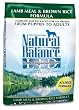 Natural Balance Dry Dog Food, Grain Free Limited Ingredient Diet Lamb Meal and Brown Rice Recipe, 28 Pound Bag