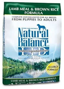 Natural Balance Limited Ingredient Diets, Lamb Meal and Brown Rice , 28 Pound Bag