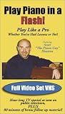 Play Piano in a Flash! Full Video Set VHS