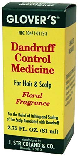 Glovers Dandruff Control Medicine Floral Fragrance, 2.75 oz