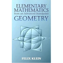 Elementary Mathematics from an Advanced Standpoint: Geometry (Dover Books on Mathematics)