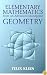 Elementary Mathematics from an Advanced Standpoint: Geometry (Dover Books on Mathematics)