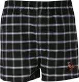 Baltimore Orioles Kickin' Back Plaid Boxer Shorts